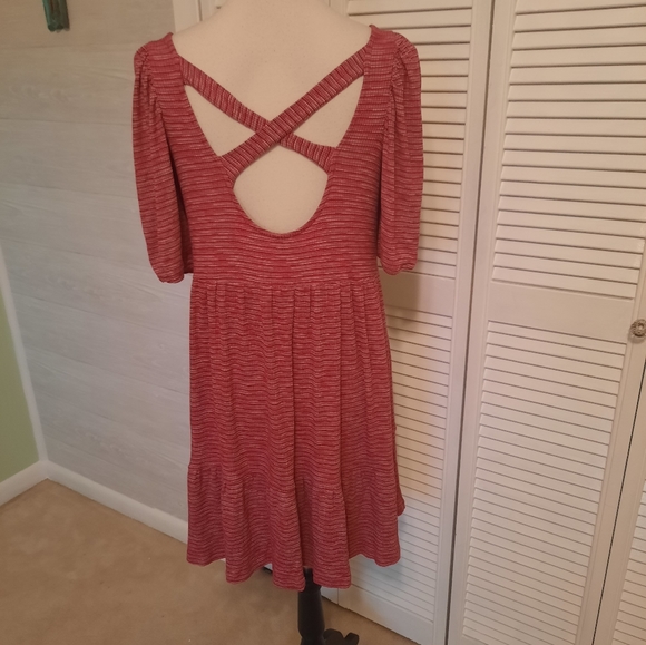 Anthropologie daily practice boho flounce mini dress sz XS *6 - Picture 7 of 7
